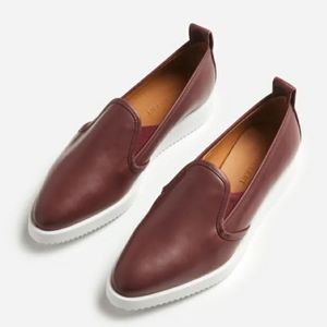 Everlane The Leather Street Shoe Oxblood Size 7